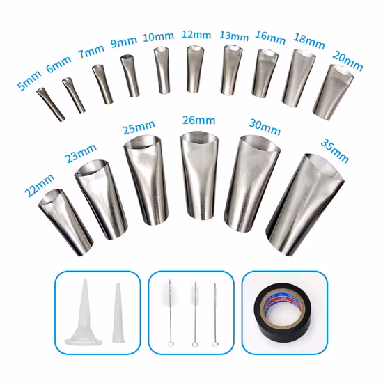 29 Piece Silicone Caulking Tools (stainless steelhead) Caulking Tool Sets for Kitchen Bathroom Window